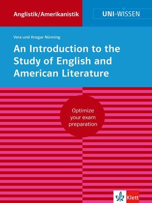 cover image of Uni-Wissen an Introduction to the Study of English and American Literature (English Version)